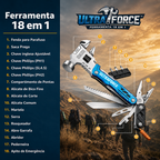 UltraForce™ Ferramenta 18 em 1 + BRINDE HOJE (Lanterna Tática LED)